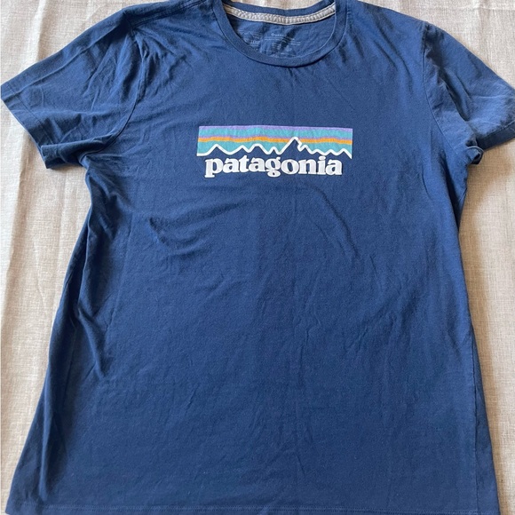 Patagonia Blue Tee Shirt - Picture 2 of 6
